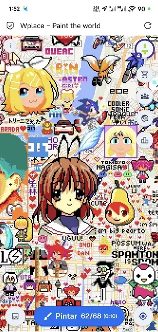 Wplace(ȫ�����ػ�)v6.0.0 �ֻ����ͼ