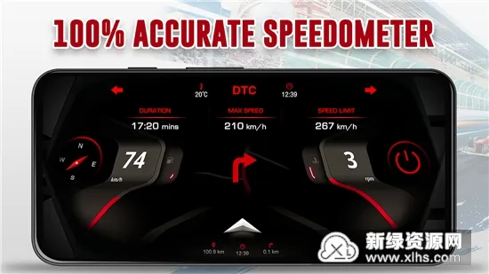Speedometer One(GPS������)v1.9.8 ��Ѱ��ͼ