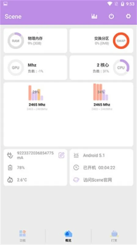 scene�⼤��(�ֻ������Ż�����)v9.2.5 Alpha5 ��׿���ͼ