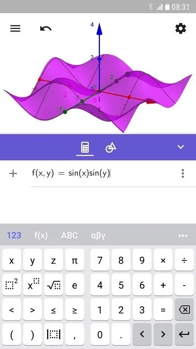 geogebra3d��׿���ֻ���v5.4.918.0 �ֻ����ͼ