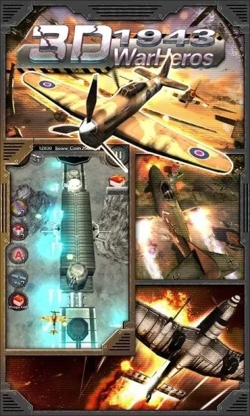 3Dս��Ӣ��1943(��ս���������Ϸ)v1.2 �ֻ����ͼ