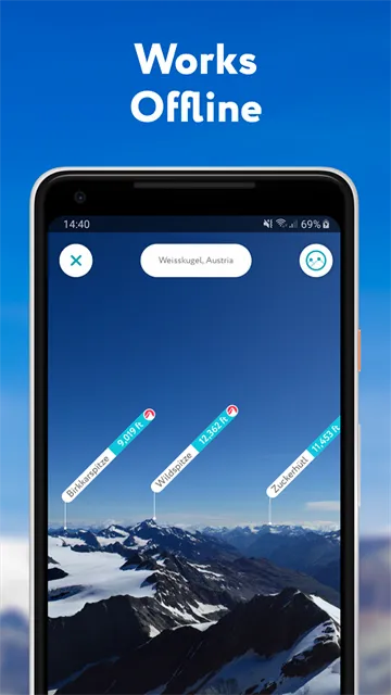 PeakVisor(��ɽ��ͼ����)v2.9.74 �ٷ������ͼ