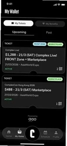 ComplexCon Hong Kong�����Ʊ(�������ֽ�app)v1.0.2 ��׿���ͼ