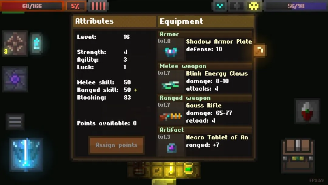 ��ѨMOD�˵����İ�(roguelike��Ϸ)v0.95.3.82 �ֻ����ͼ